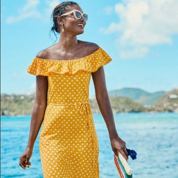 Boden Dresses & Skirts - Boden Bethany Jersey Dress - Happy Star Spot